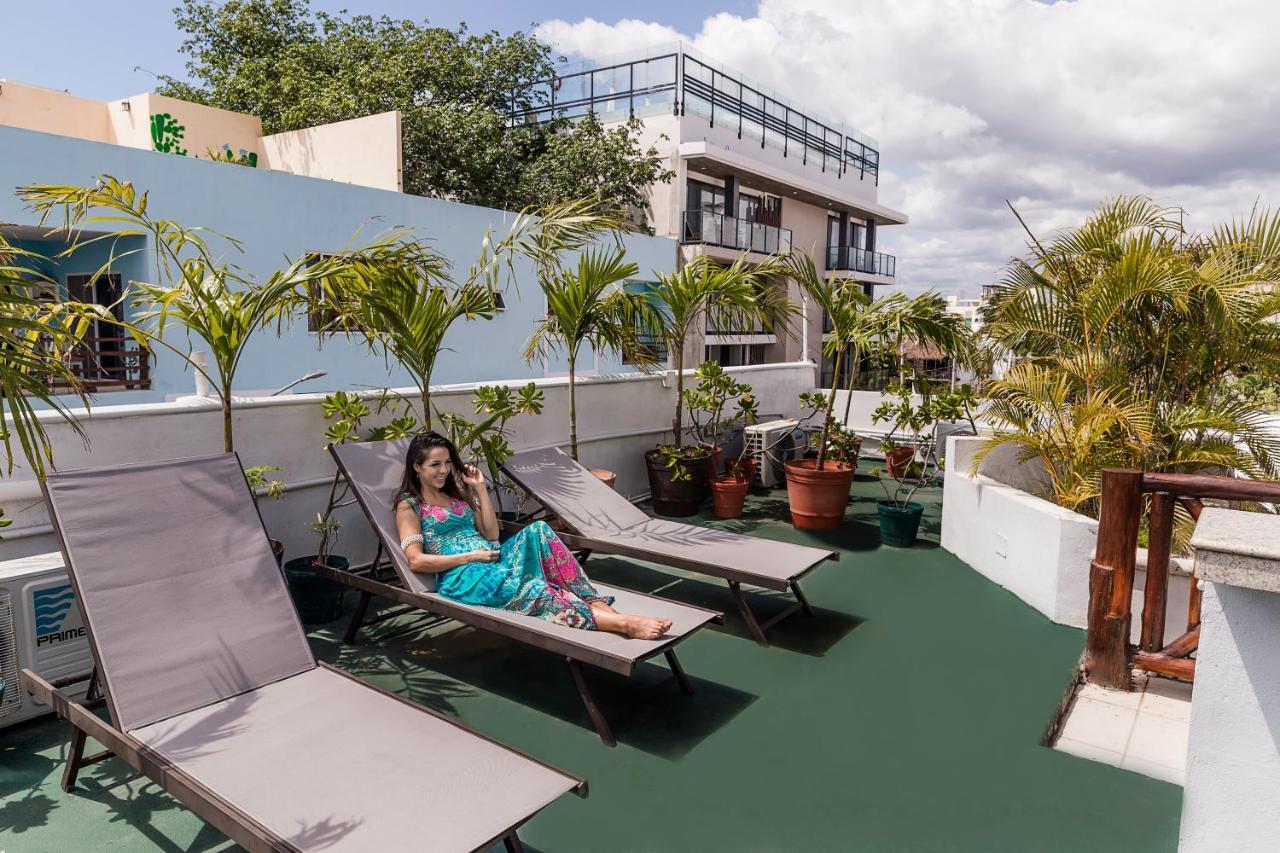 Selva Y Mar Apart Hotel プレヤデルカーメン エクステリア 写真